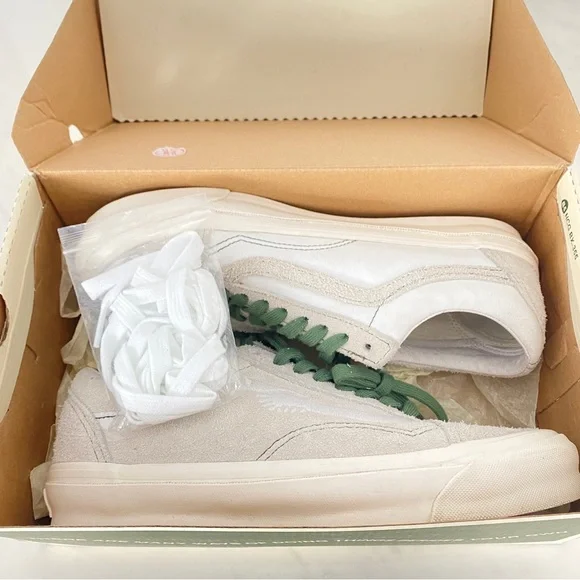 Vans x Notre Old Skool off white sneakers